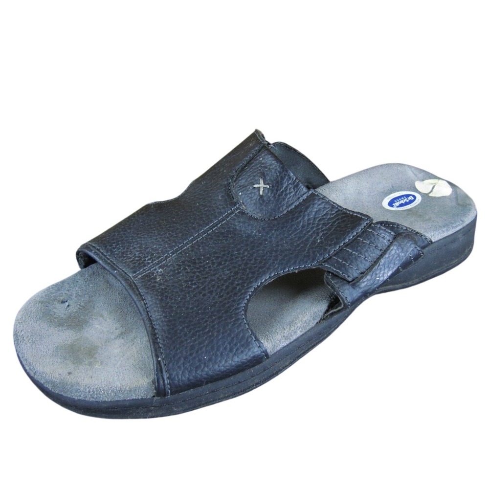 Dr. Scholl's Men's Pete Slide Black Synthetic Size‎ 11 Medium  Used 2025